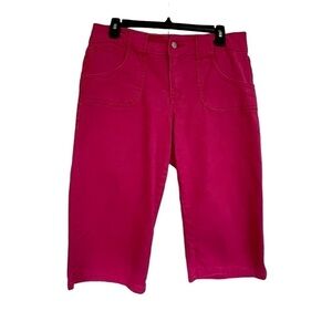 CATO, WOMENS CAPRIS. SIZE 12. PINK COLOR.